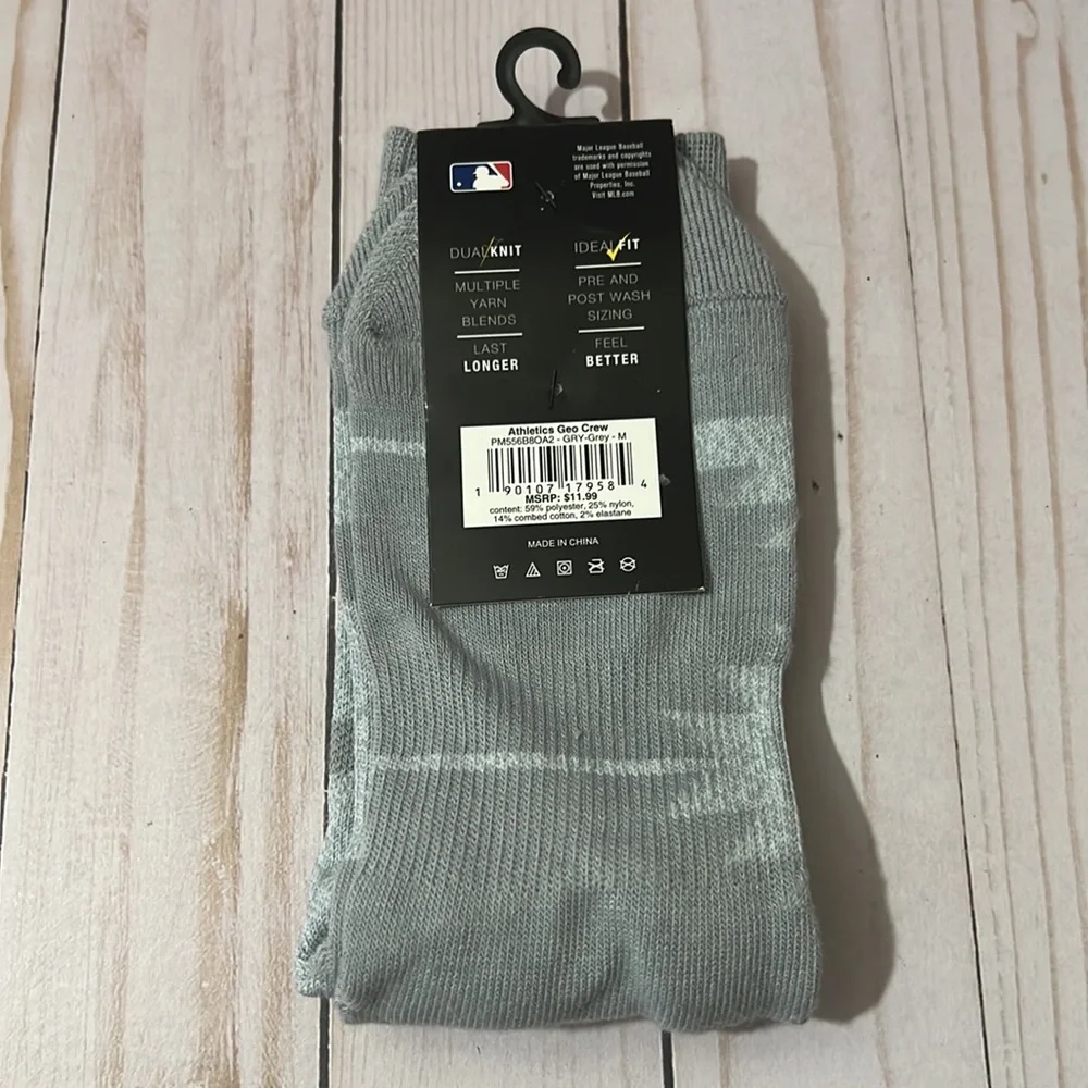 Youth Baseball Oakland A’s Socks (1 pair)
